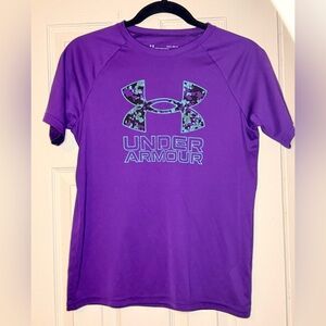 Under Armour Purple Kids Shirt